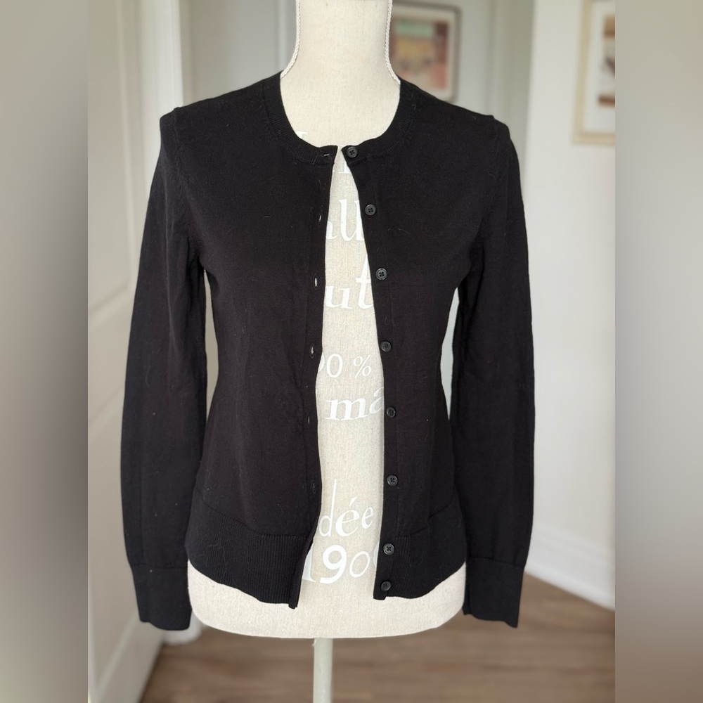 GAP Women's Classic Black Cardigan